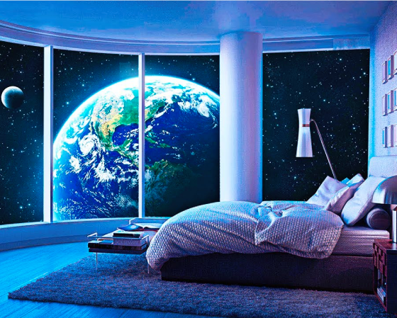 space bedroom