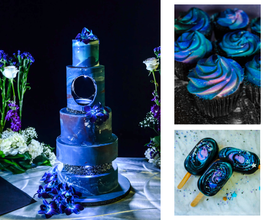 space themed desserts